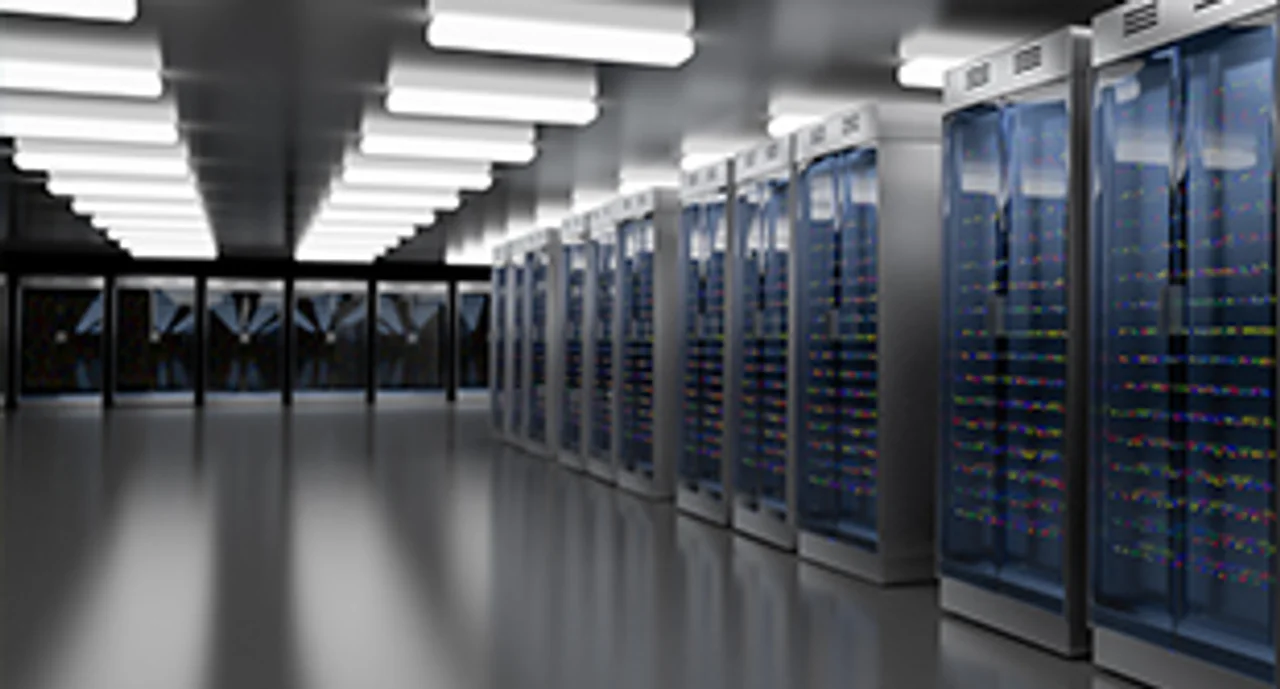 interior of mainframe farm