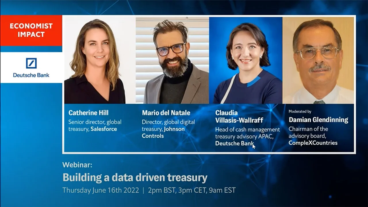 Cover Building a data-driven treasury