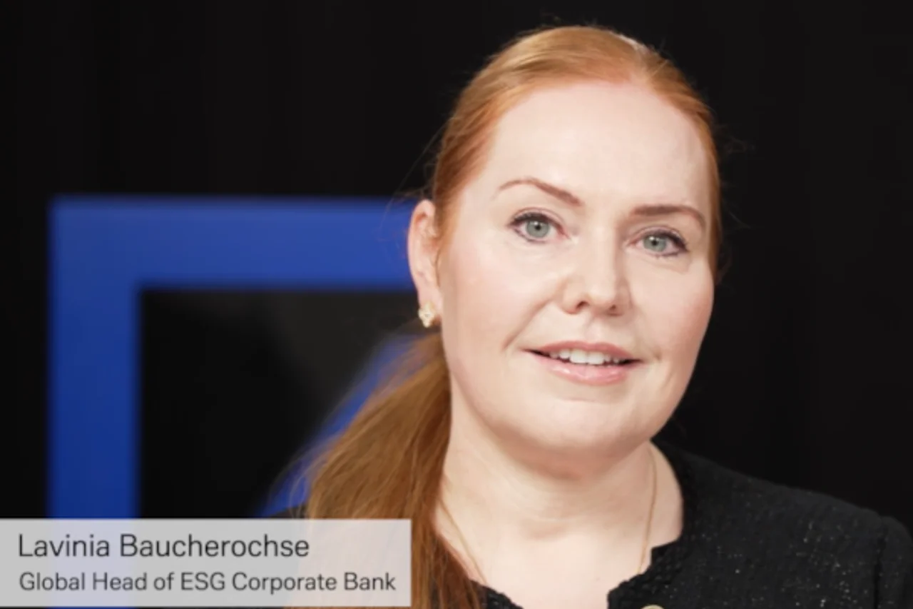 Lavinia Baucherochse, Global Head of ESG Corporate Bank