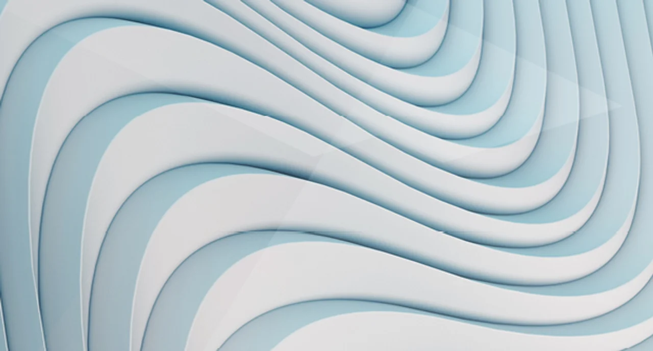 abstract picture of waves