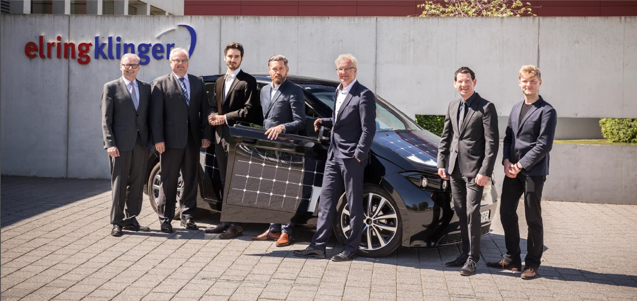 ElringKllinger with solar vehicle