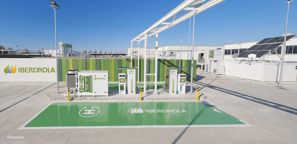 Iberdrola&rsquo;s green hydrogen stations in Spain &copy; Iberdrola