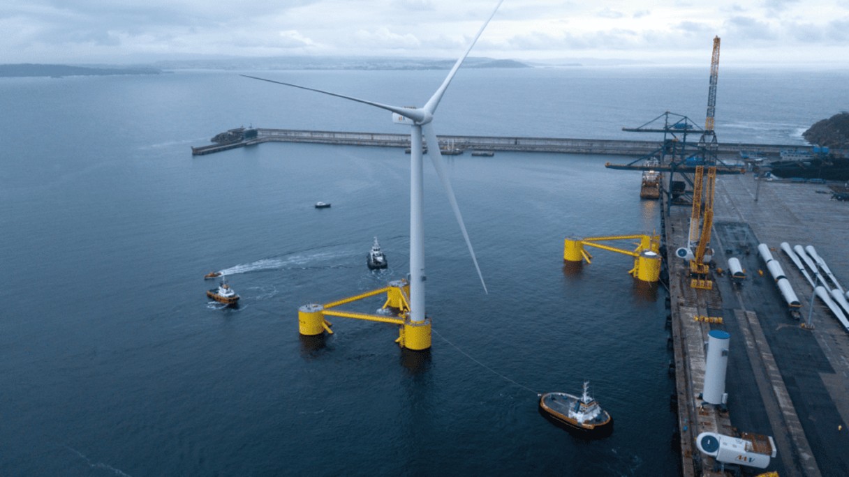 The EFGL project at the end of its development phase in January 2022 &copy; Ocean Winds